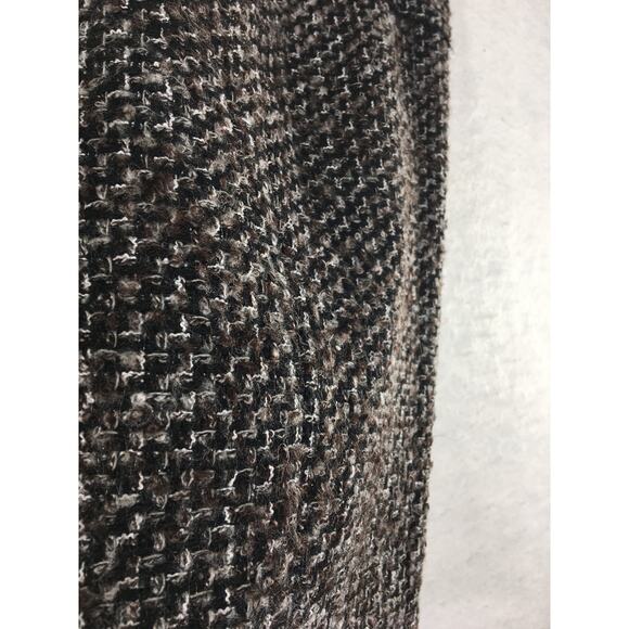 Ann Taylor Petite Short Woven Skirt Black Gray White Women's Size 0 Petite - Picture 4 of 9